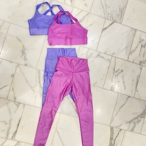 DYI Shiny Pink and Purple Set